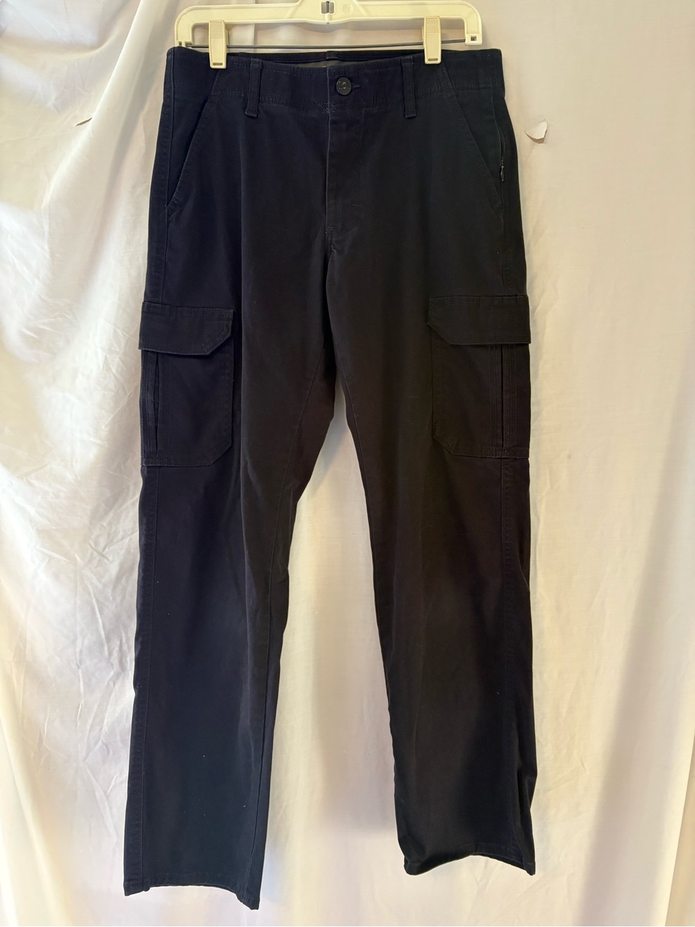 Lee Black Men's Cargo Pants – Straight Leg Utility